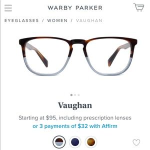 WARBY PARKER Vaughan in Eastern Bluebird Fade
